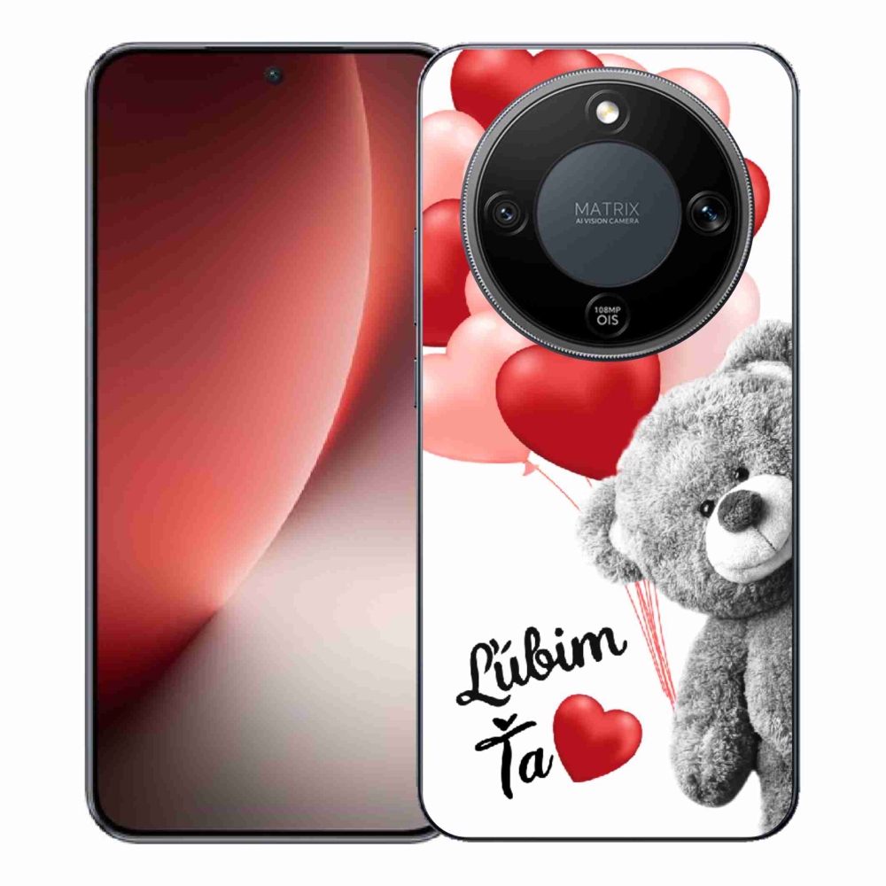 Gelový kryt mmCase na Honor Magic 8 Lite 5G - ľúbim ťa sk