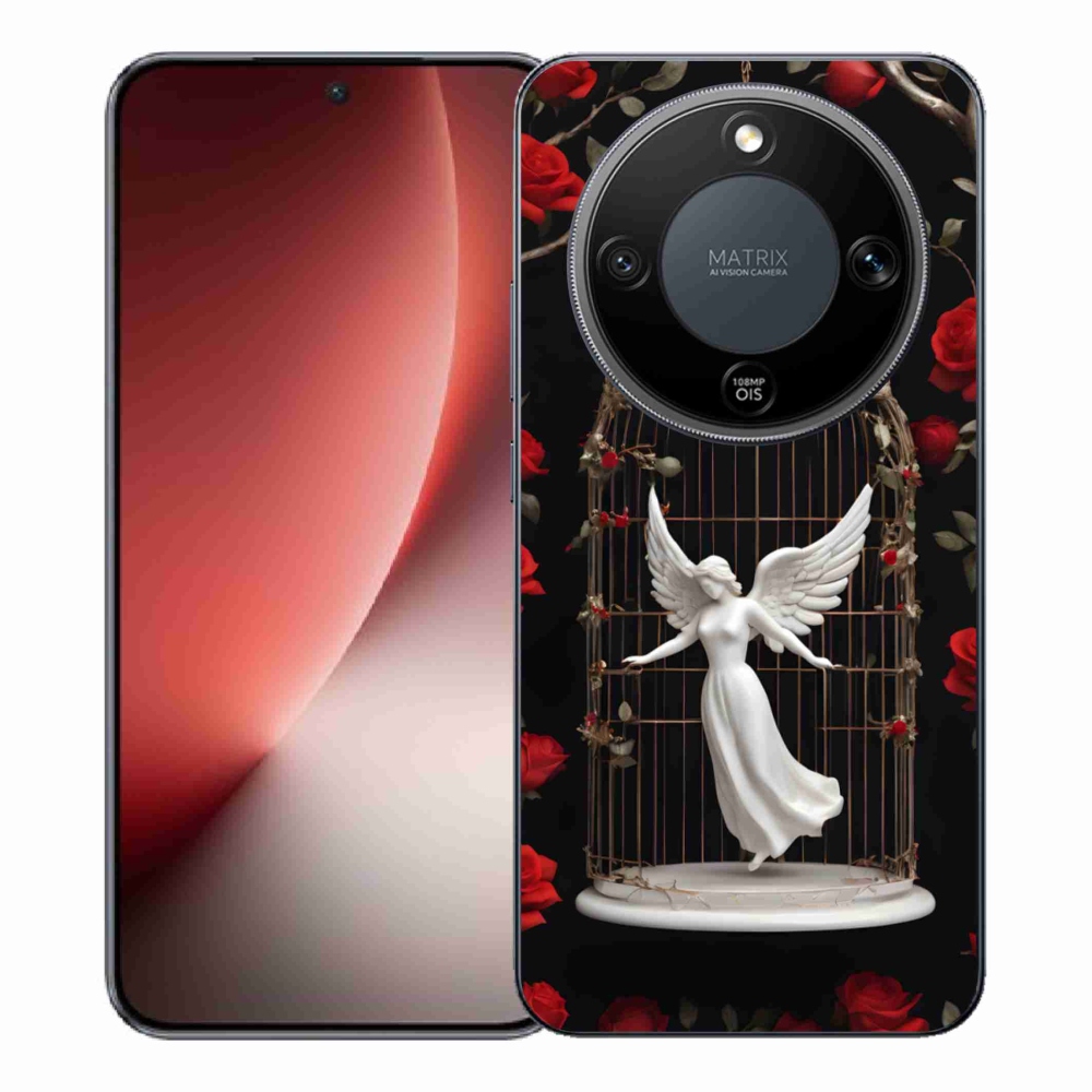 Gelový kryt mmCase na Honor Magic 8 Lite 5G - uvězněný anděl