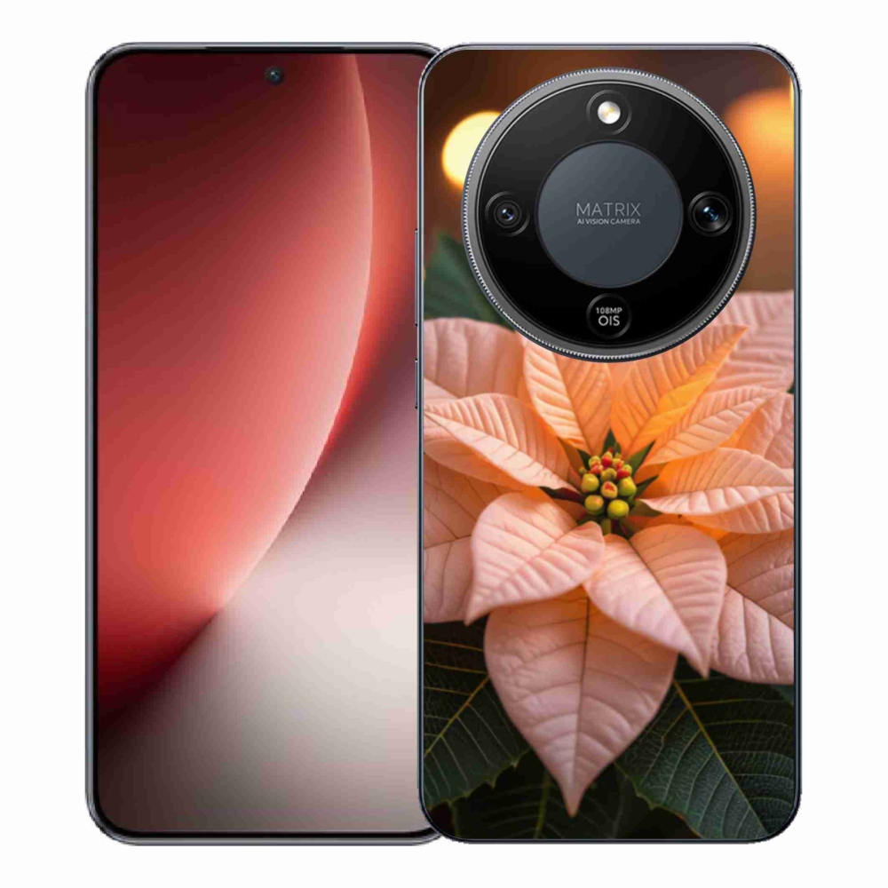 Gelový kryt mmCase na Honor Magic 8 Lite 5G - vánoční hvězda