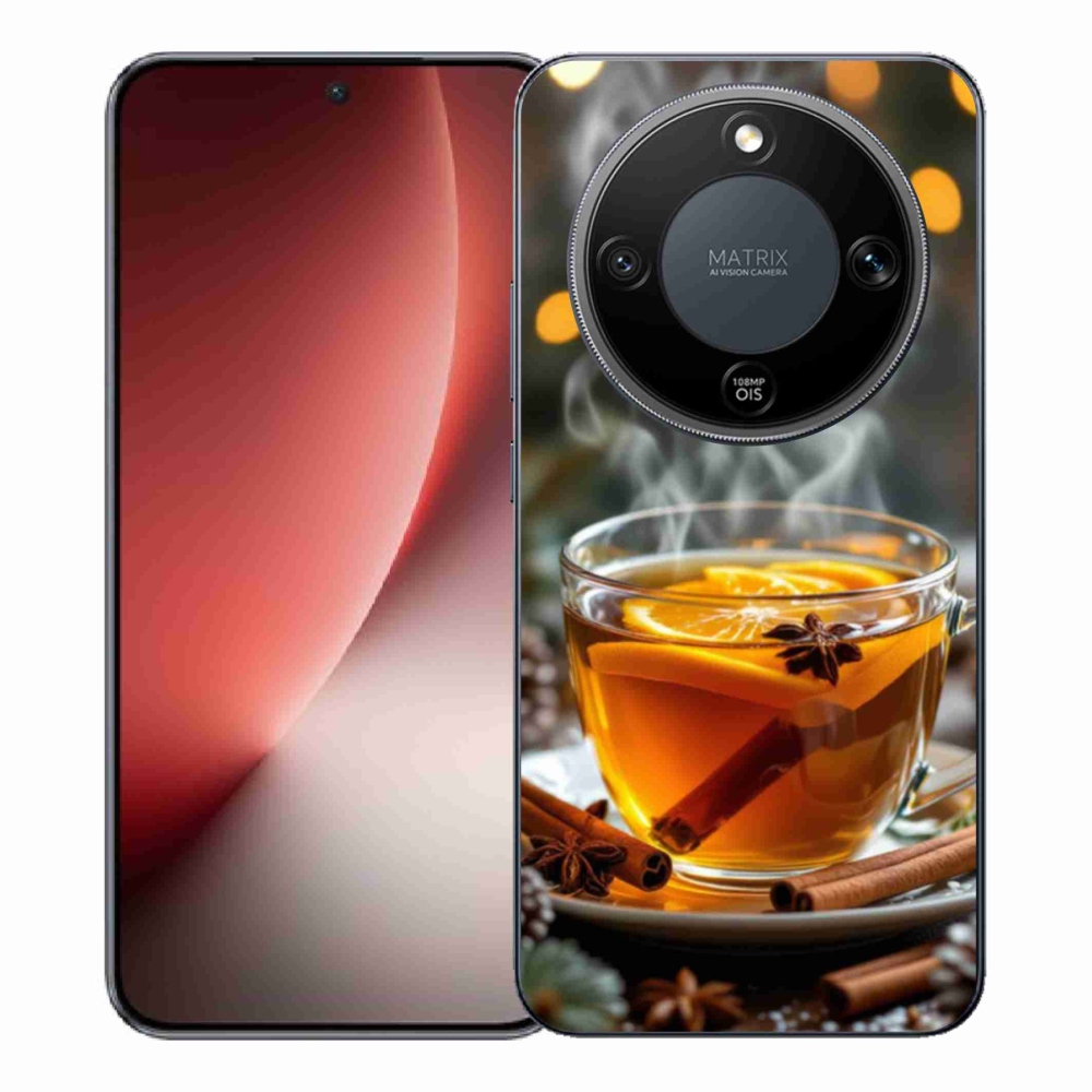 Gelový kryt mmCase na Honor Magic 8 Lite 5G - vánoční punč