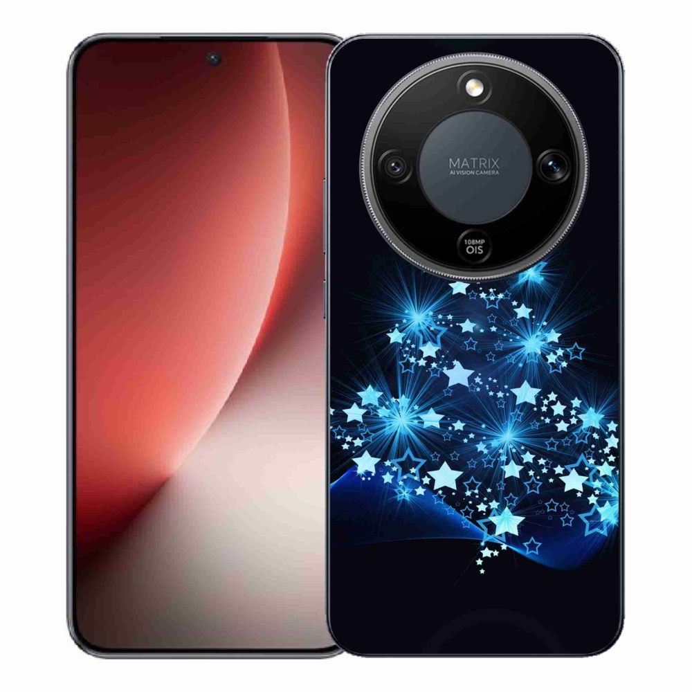 Gelový kryt mmCase na Honor Magic 8 Lite 5G - vánoční stromek