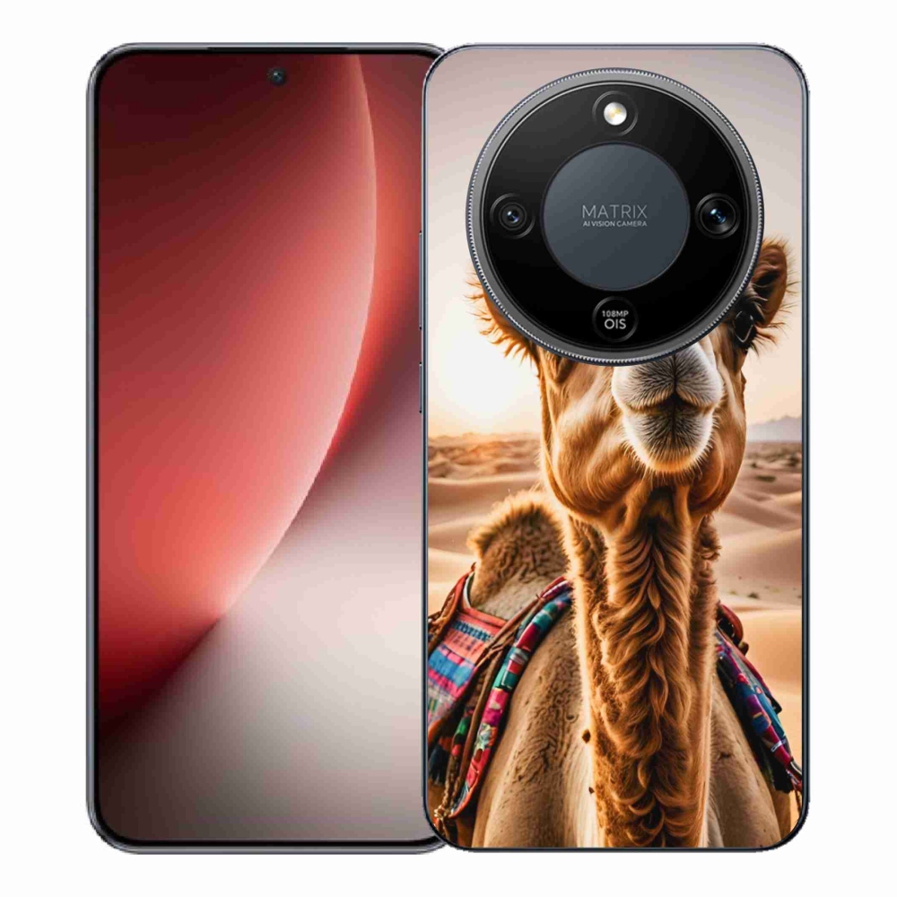 Gelový kryt mmCase na Honor Magic 8 Lite 5G - velbloud