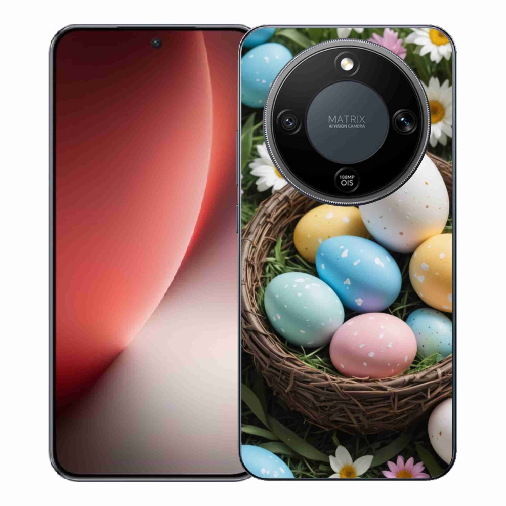 Gelový kryt mmCase na Honor Magic 8 Lite 5G - velikonoční vajíčka 2