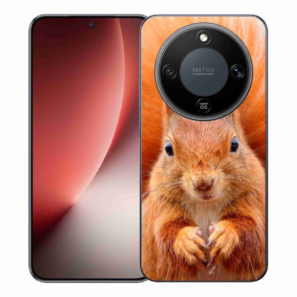 Gelový kryt mmCase na Honor Magic 8 Lite 5G - veverka