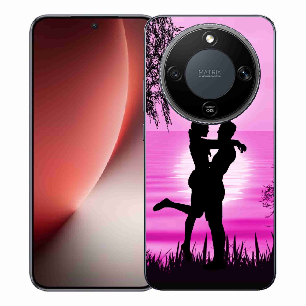 Gelový kryt mmCase na Honor Magic 8 Lite 5G - západ slunce