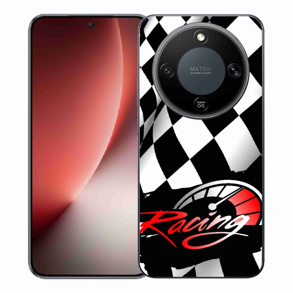 Gelový kryt mmCase na Honor Magic 8 Lite 5G - závodění