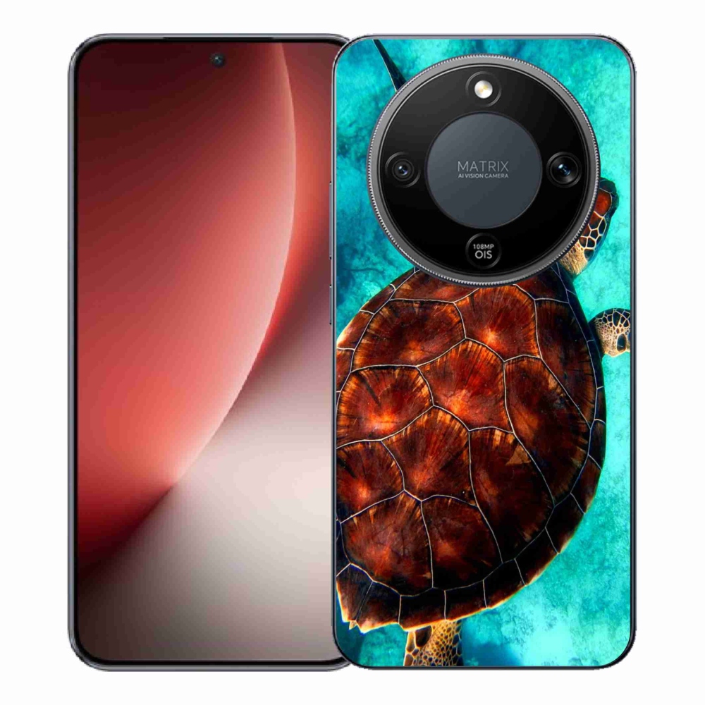 Gelový kryt mmCase na Honor Magic 8 Lite 5G - želva