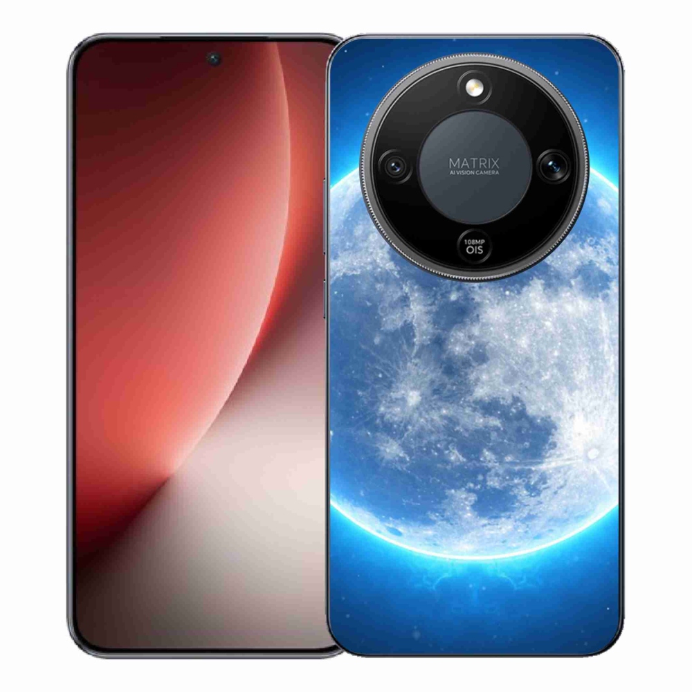 Gelový kryt mmCase na Honor Magic 8 Lite 5G - zeměkoule