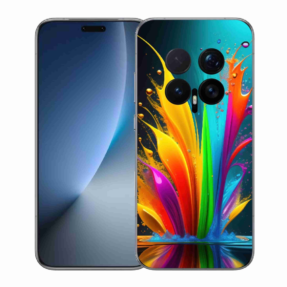 Gelový kryt mmCase na Honor Magic 8 Pro - abstraktní motiv 1