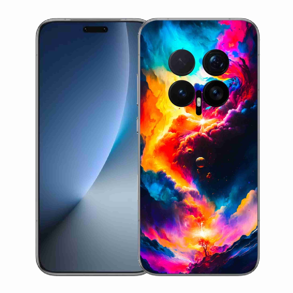 Gelový kryt mmCase na Honor Magic 8 Pro - abstraktní motiv