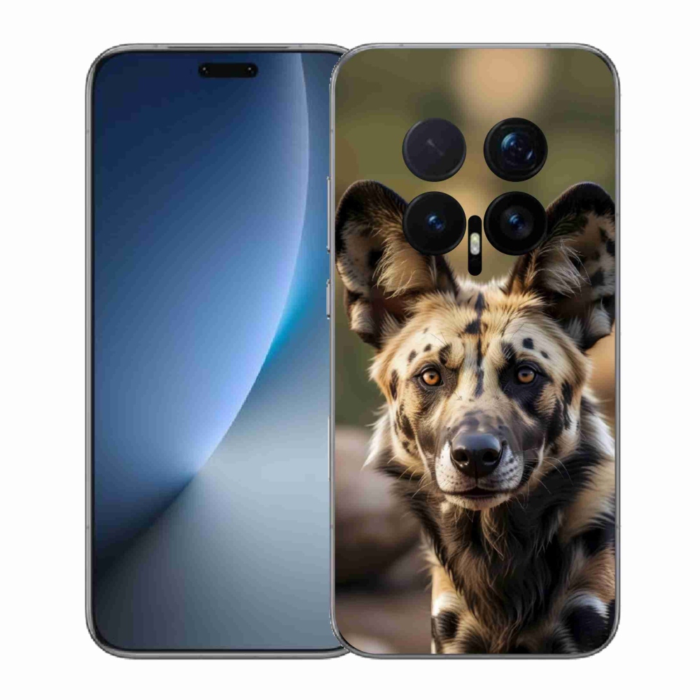 Gelový kryt mmCase na Honor Magic 8 Pro - africký divoký pes