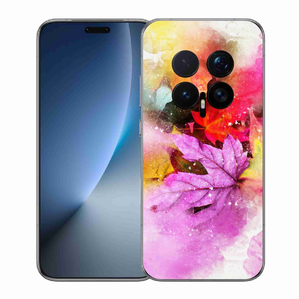 Gelový kryt mmCase na Honor Magic 8 Pro - barevné listy