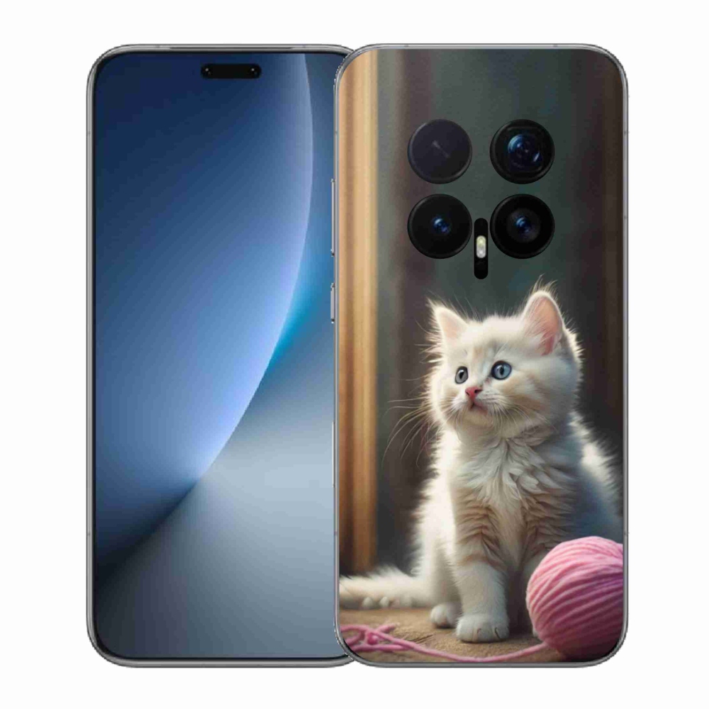 Gelový kryt mmCase na Honor Magic 8 Pro - bílé kotě 2