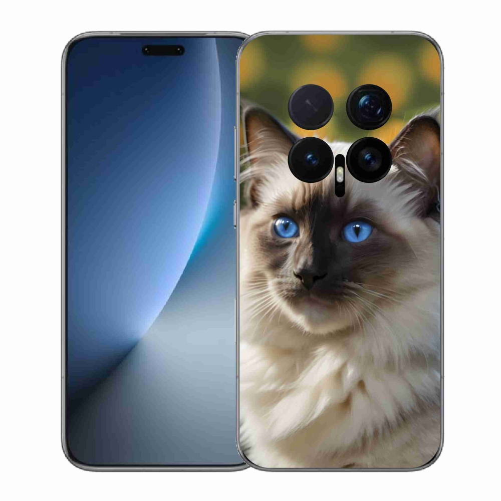 Gelový kryt mmCase na Honor Magic 8 Pro - bílý ragdoll