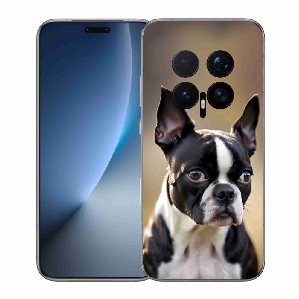 Gelový kryt mmCase na Honor Magic 8 Pro - bostonský teriér