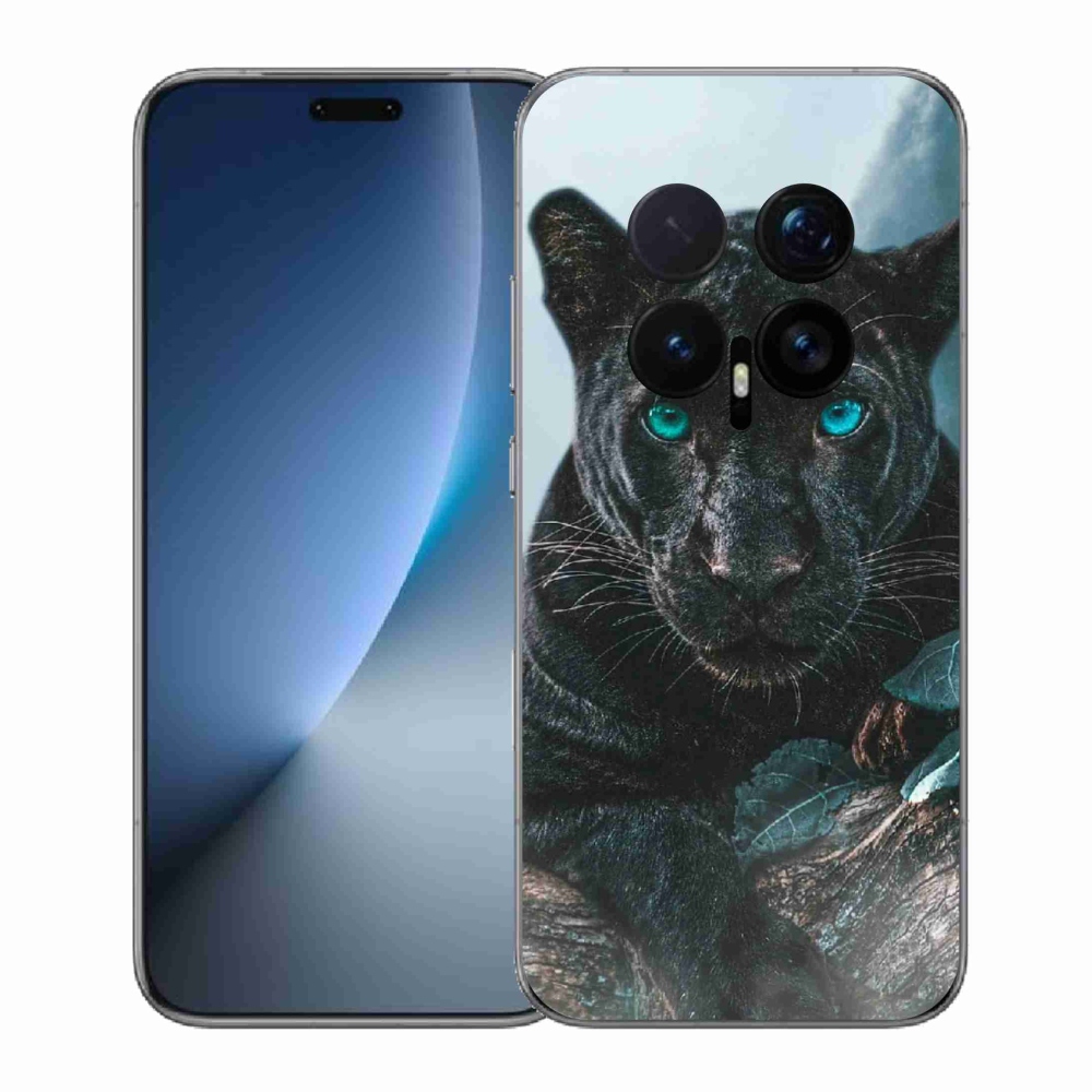 Gelový kryt mmCase na Honor Magic 8 Pro - černý panter