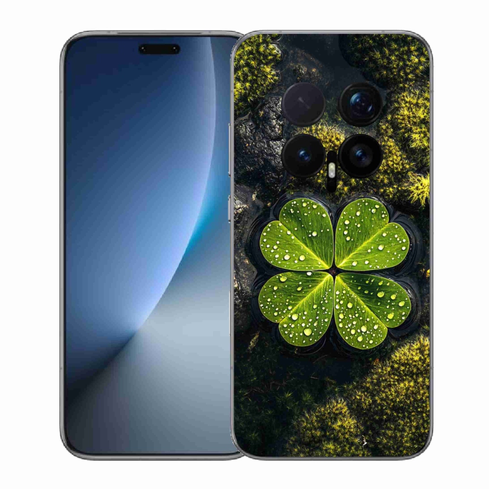 Gelový kryt mmCase na Honor Magic 8 Pro - čtyřlístek
