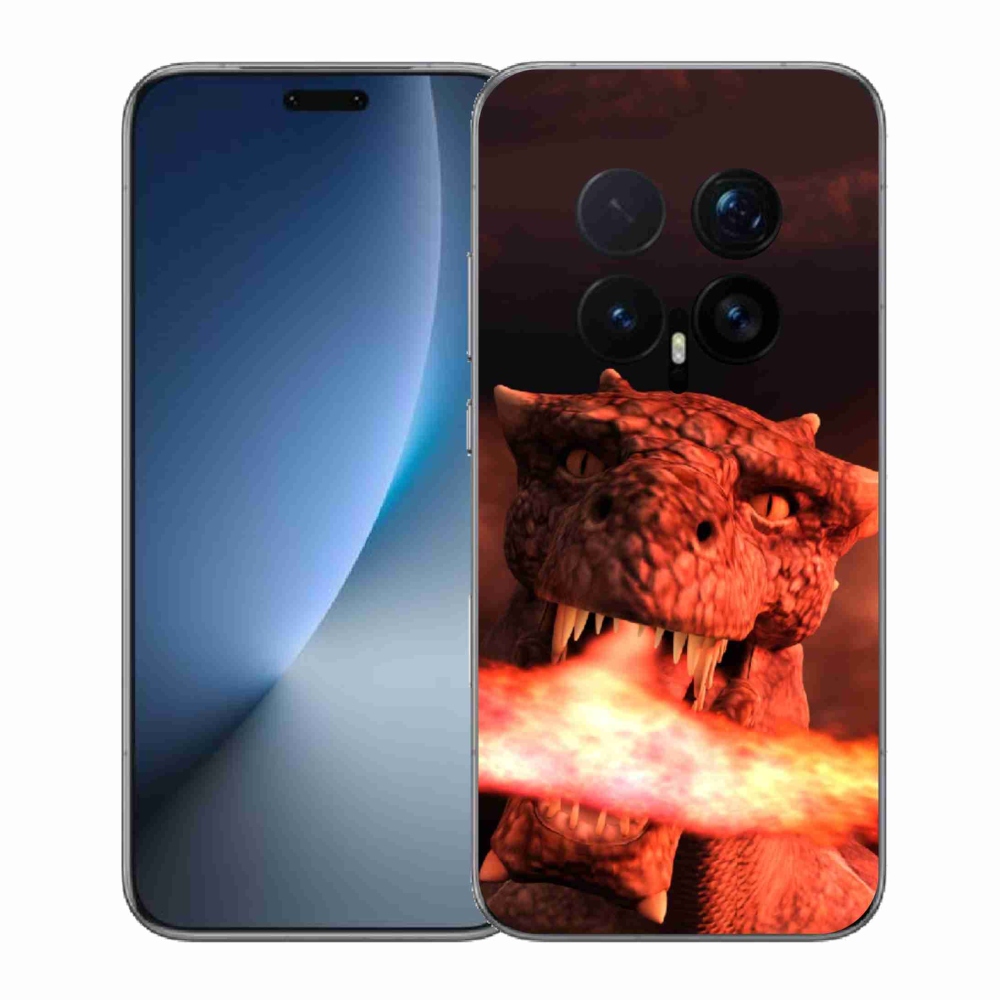 Gelový kryt mmCase na Honor Magic 8 Pro - drak