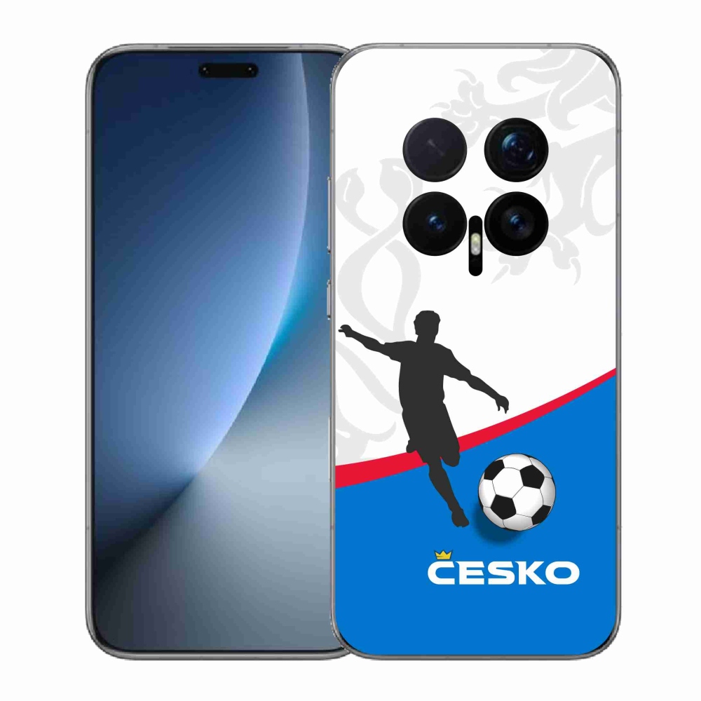 Gelový kryt mmCase na Honor Magic 8 Pro - fotbal Česko 1