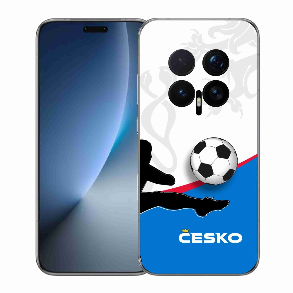Gelový kryt mmCase na Honor Magic 8 Pro - fotbal Česko 3