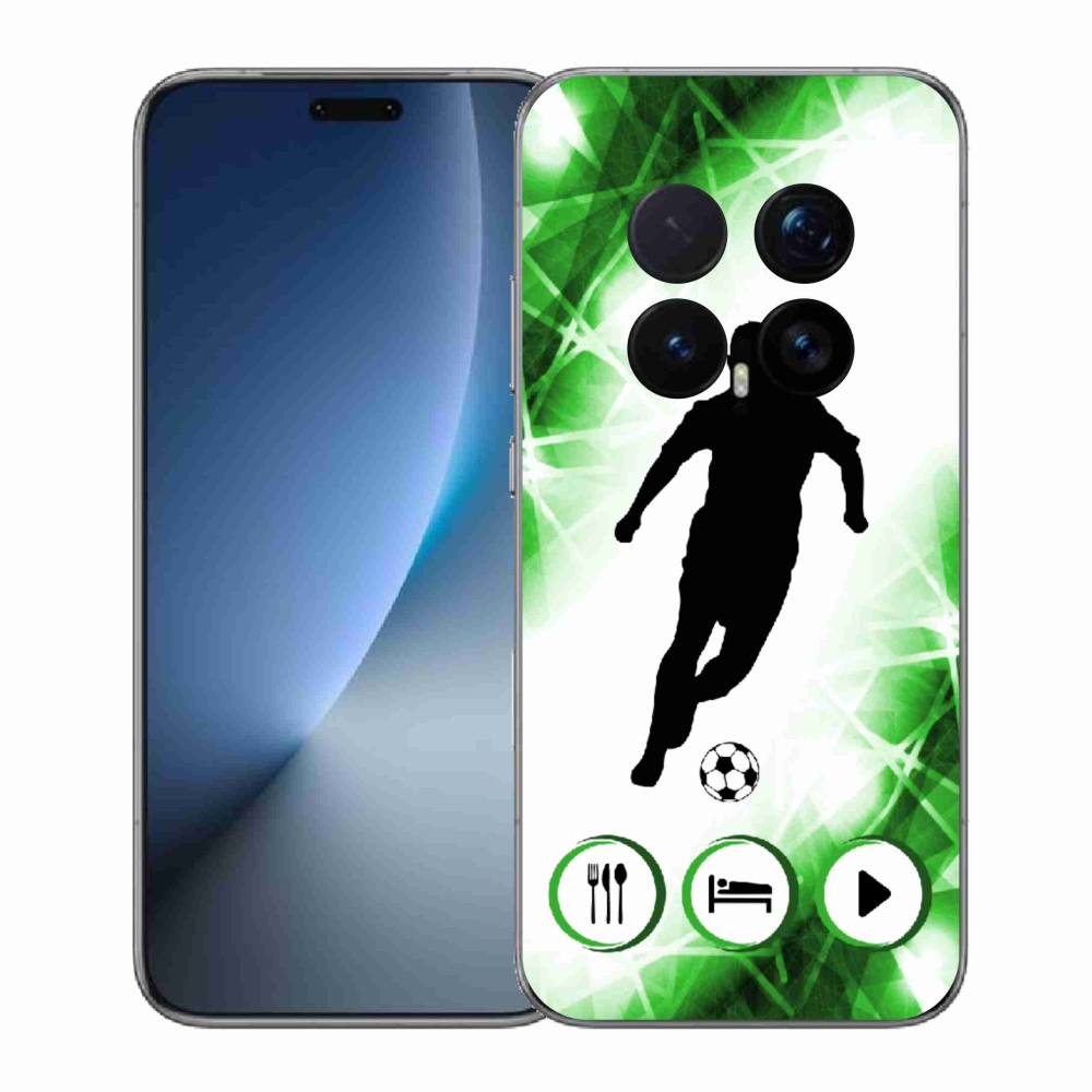 Gelový kryt mmCase na Honor Magic 8 Pro - fotbalista