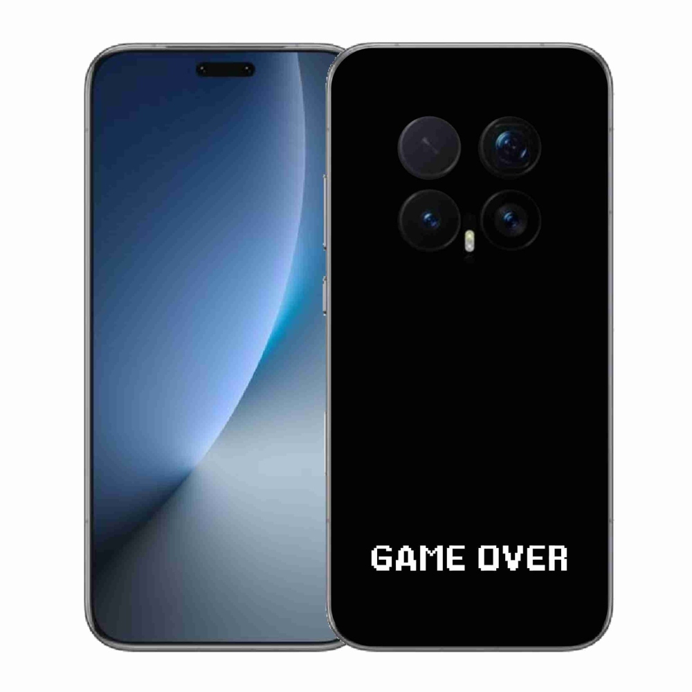 Gelový kryt mmCase na Honor Magic 8 Pro - game over černé pozadí
