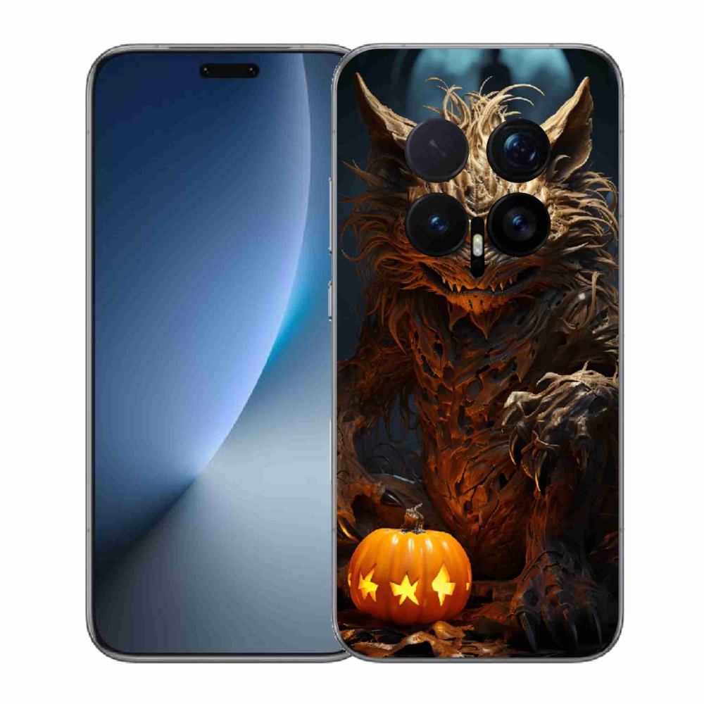 Gelový kryt mmCase na Honor Magic 8 Pro - halloweenská příšera