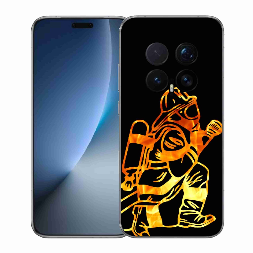 Gelový kryt mmCase na Honor Magic 8 Pro - hasič 1
