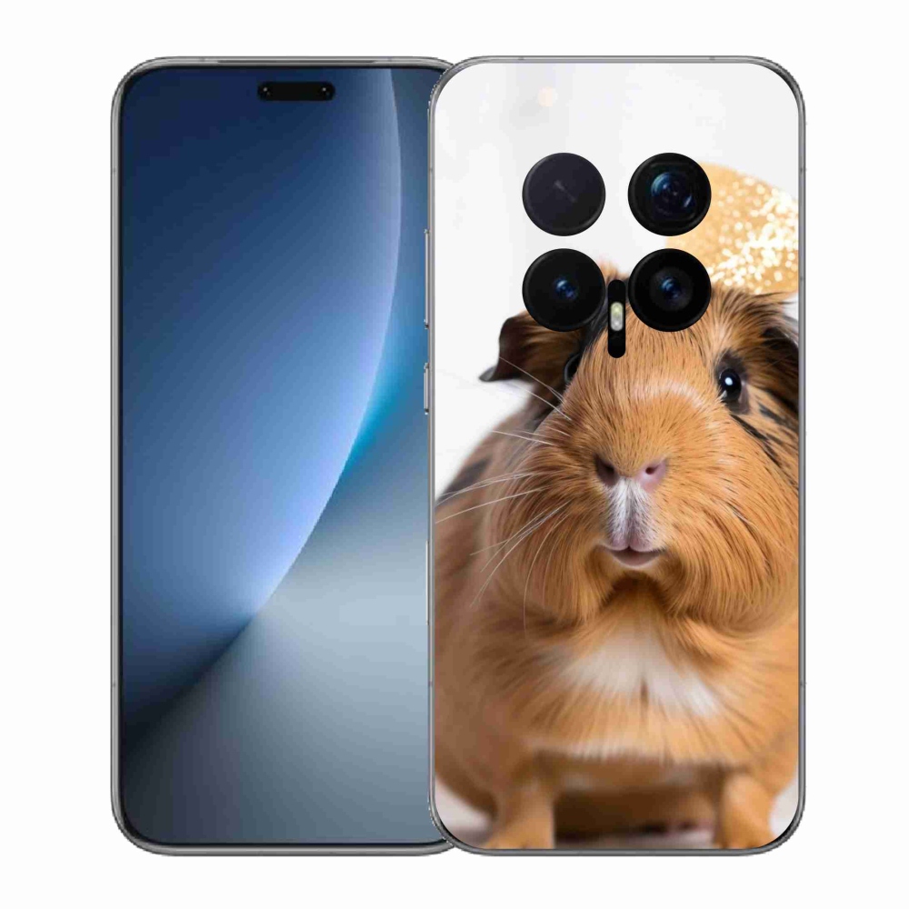 Gelový kryt mmCase na Honor Magic 8 Pro - hnědé morče