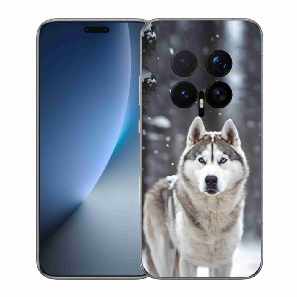 Gelový kryt mmCase na Honor Magic 8 Pro - husky 2