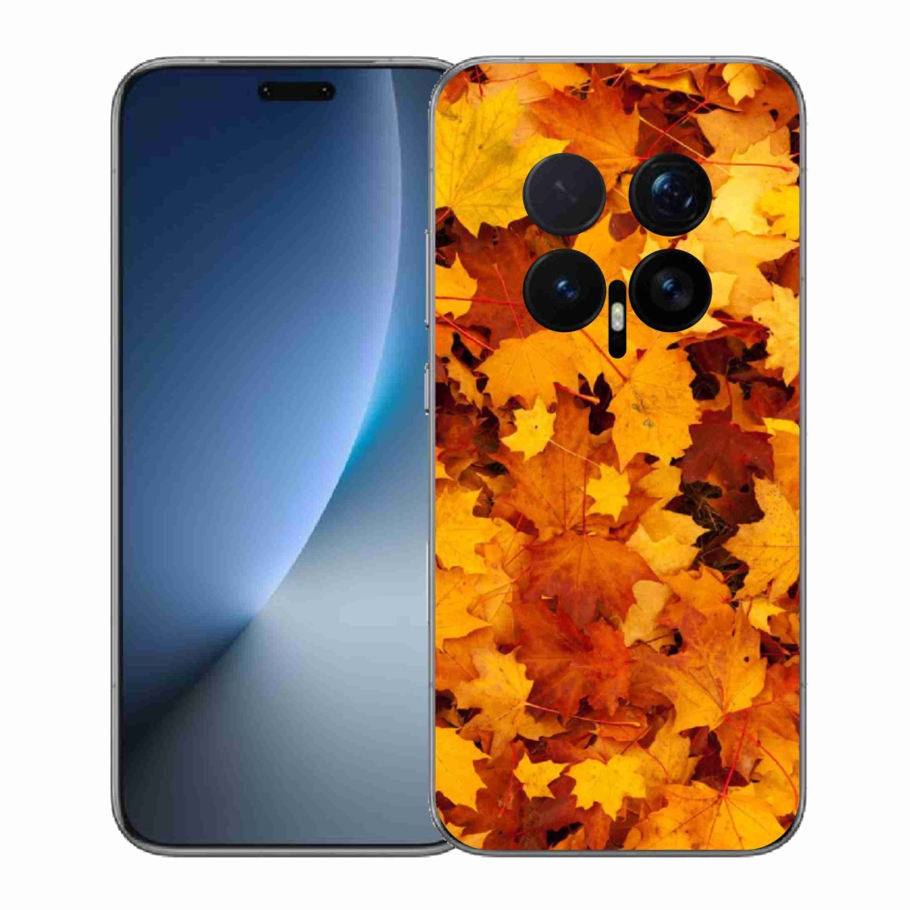 Gelový kryt mmCase na Honor Magic 8 Pro - javorové listy