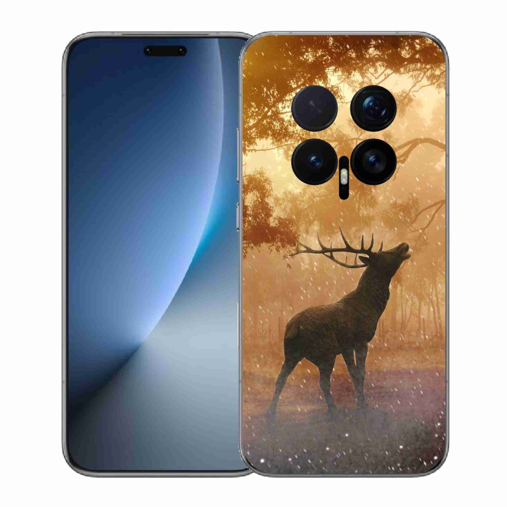 Gelový kryt mmCase na Honor Magic 8 Pro - jelen v říji