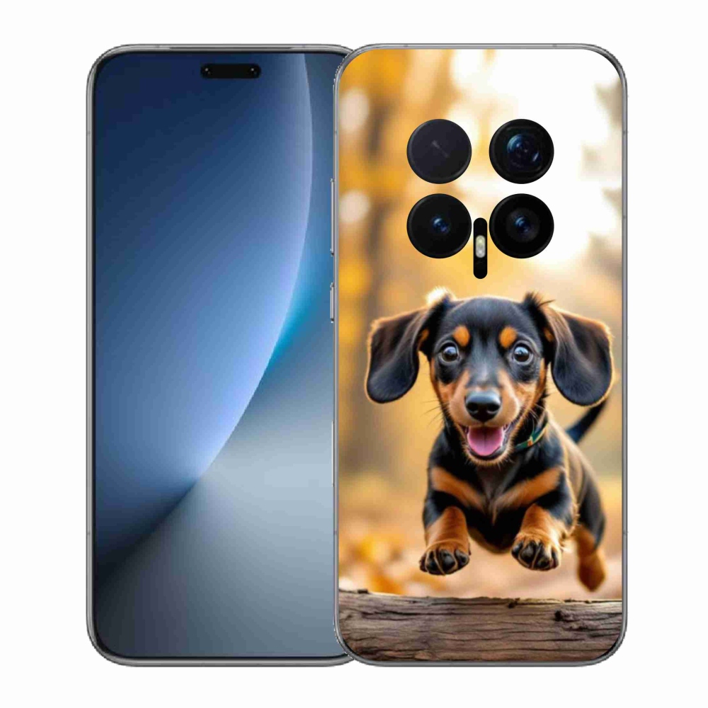 Gelový kryt mmCase na Honor Magic 8 Pro - jezevčík 2