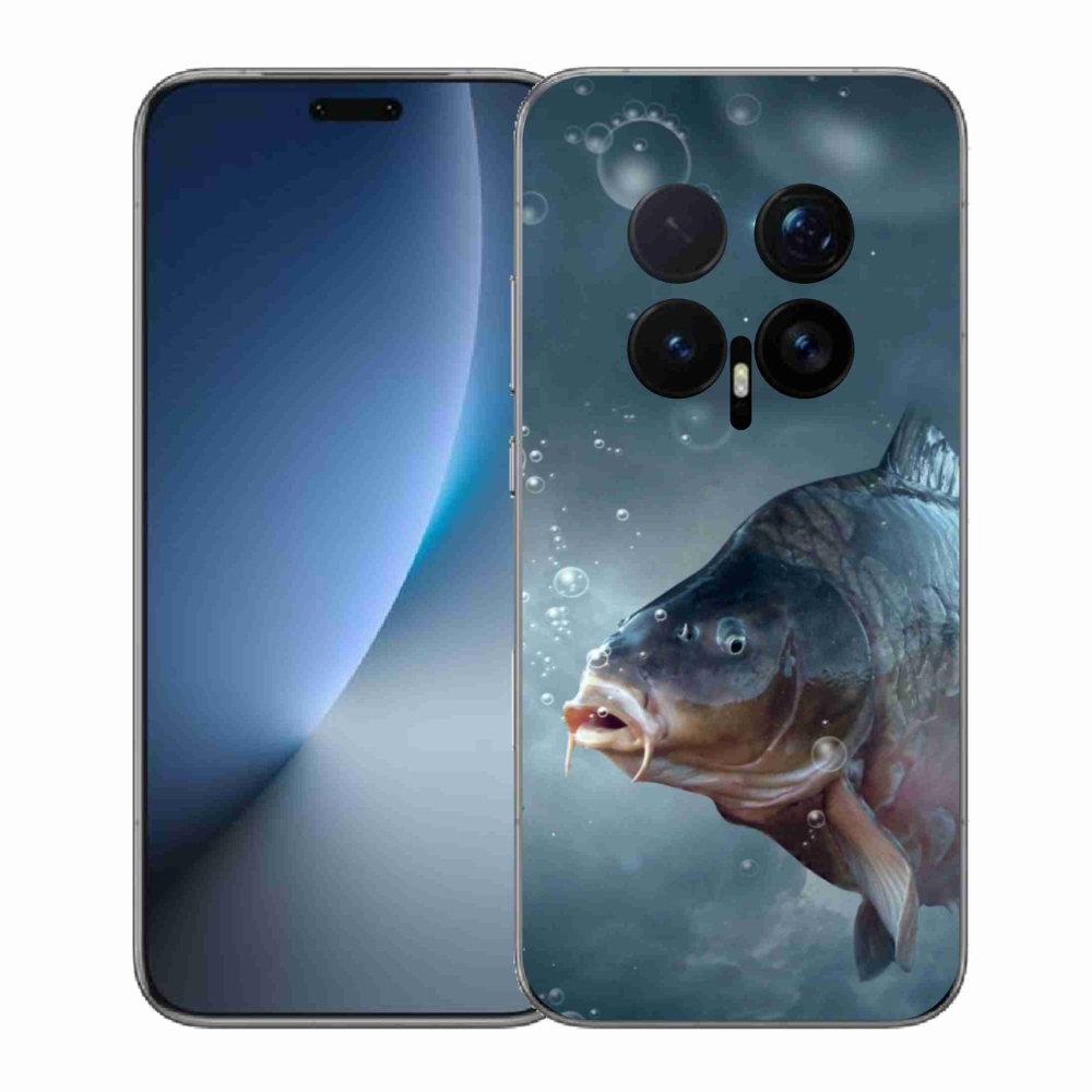 Gelový kryt mmCase na Honor Magic 8 Pro - kapr a bublinky