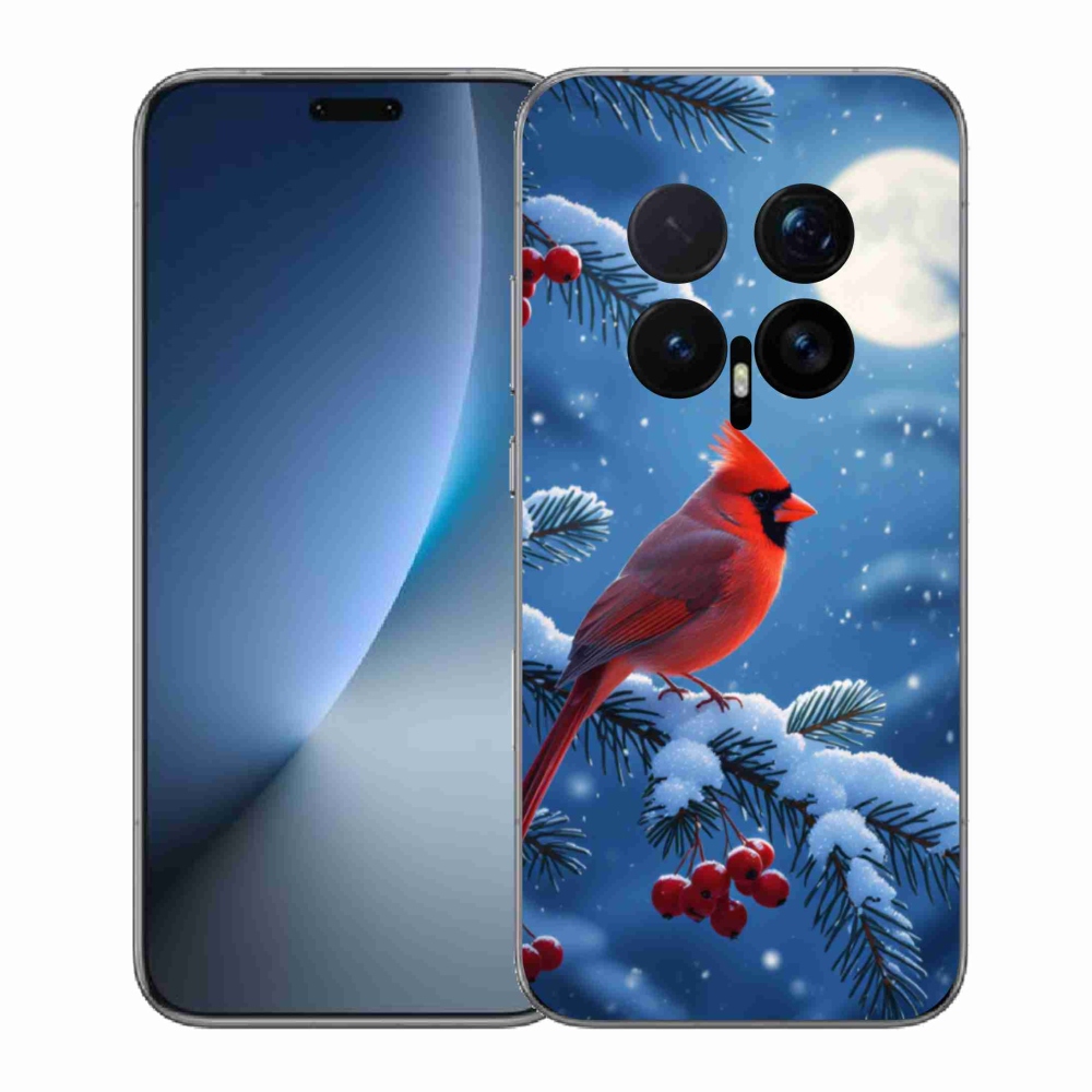 Gelový kryt mmCase na Honor Magic 8 Pro - kardinál červený