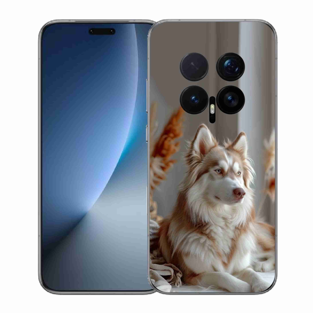 Gelový kryt mmCase na Honor Magic 8 Pro - klidný sibiřský husky