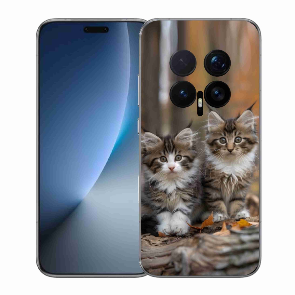 Gelový kryt mmCase na Honor Magic 8 Pro - kočičí duo 3