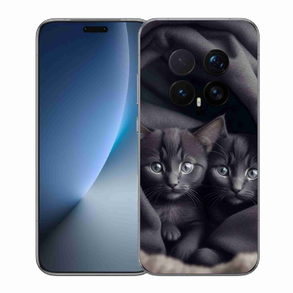 Gelový kryt mmCase na Honor Magic 8 Pro - kočičí duo