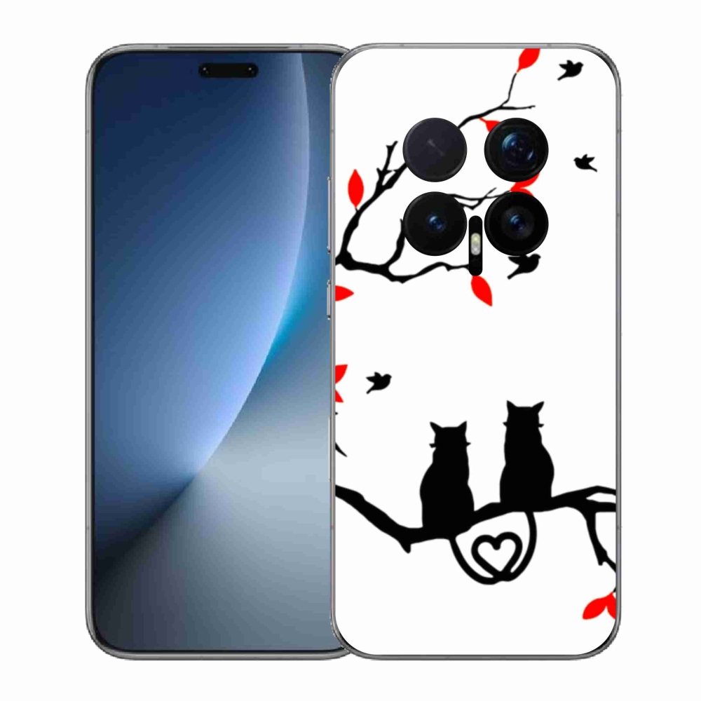 Gelový kryt mmCase na Honor Magic 8 Pro - kočičí láska