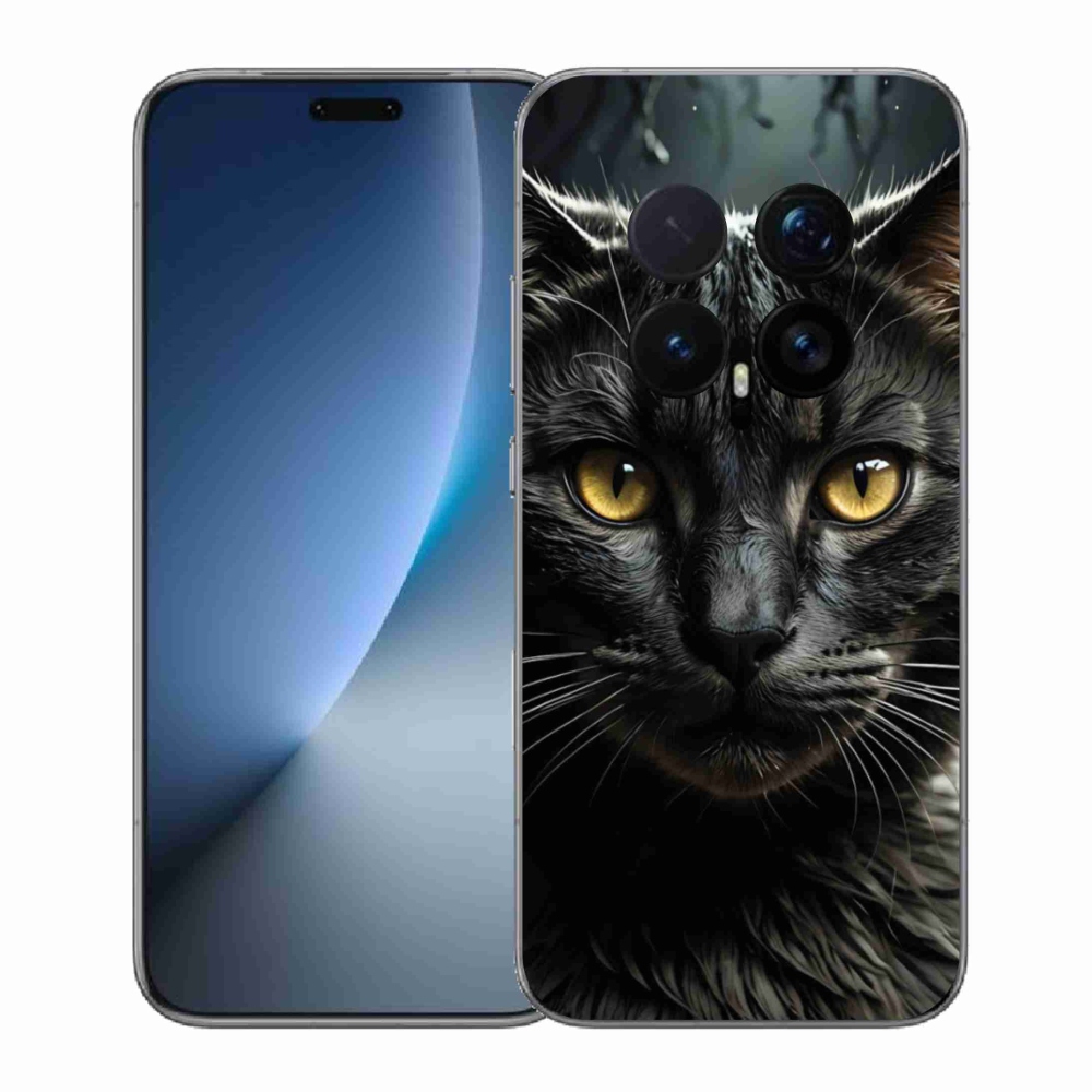 Gelový kryt mmCase na Honor Magic 8 Pro - kočičí pohled 3