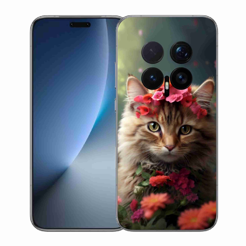 Gelový kryt mmCase na Honor Magic 8 Pro - kočíčí princezna