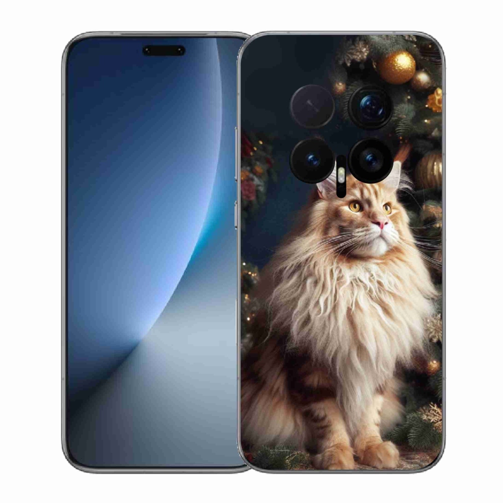 Gelový kryt mmCase na Honor Magic 8 Pro - kočka u stromku
