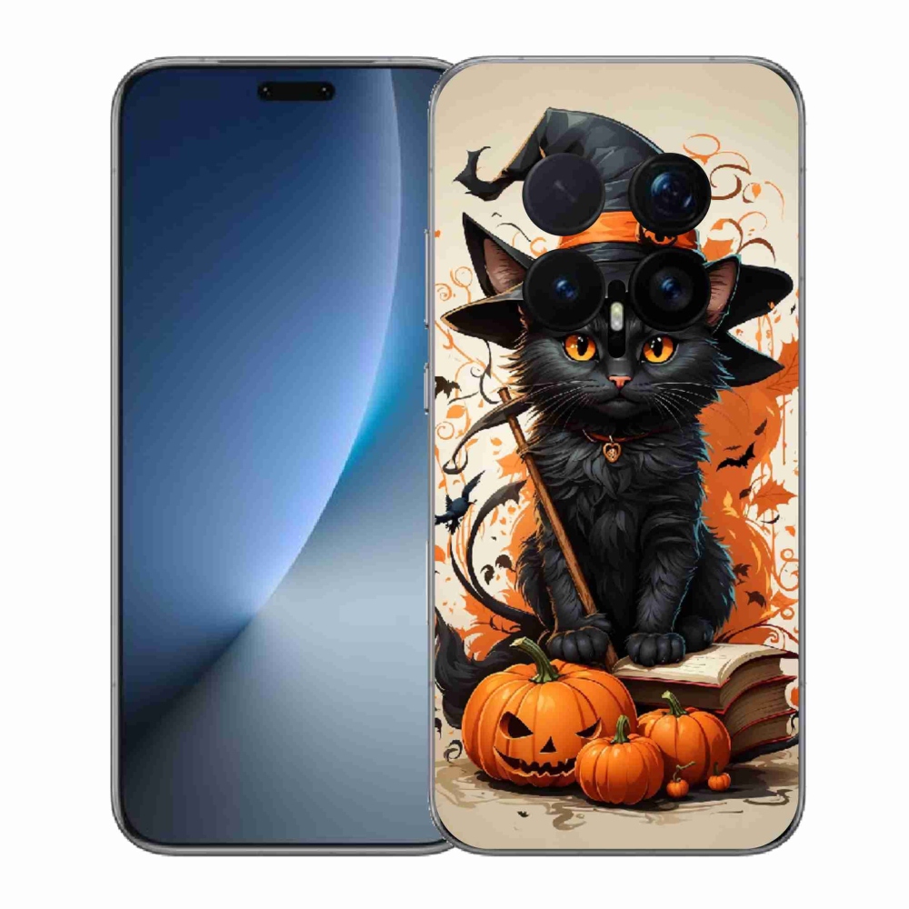 Gelový kryt mmCase na Honor Magic 8 Pro - kocour čaroděj