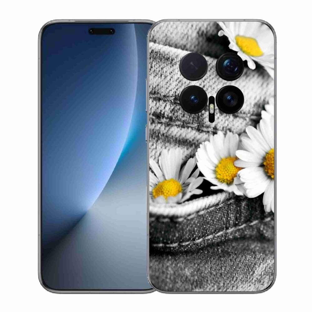 Gelový kryt mmCase na Honor Magic 8 Pro - kopretiny