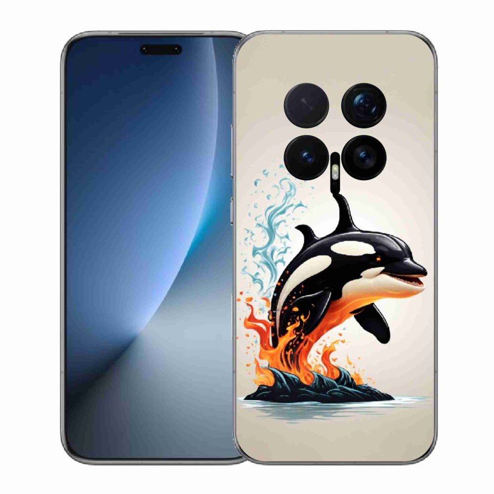 Gelový kryt mmCase na Honor Magic 8 Pro - kosatka