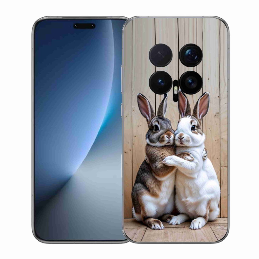 Gelový kryt mmCase na Honor Magic 8 Pro - králičí pár