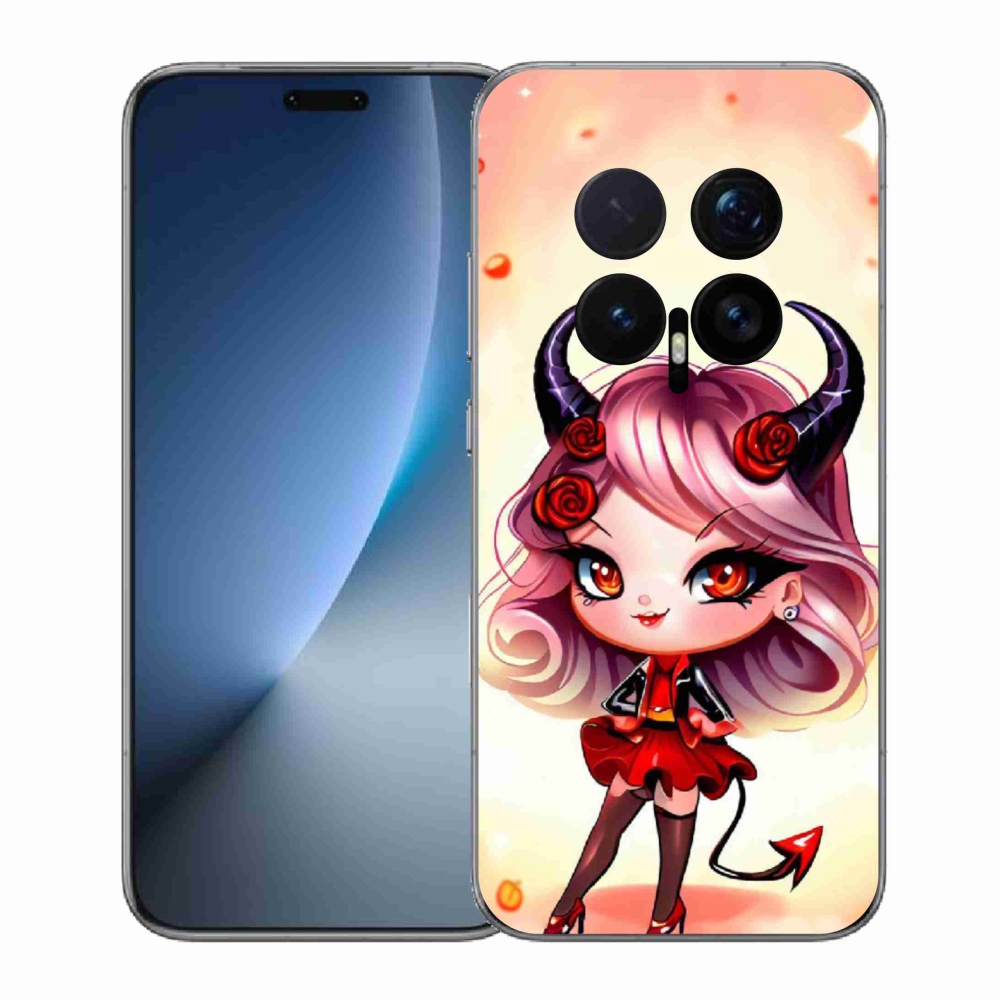 Gelový kryt mmCase na Honor Magic 8 Pro - kreslená čertice