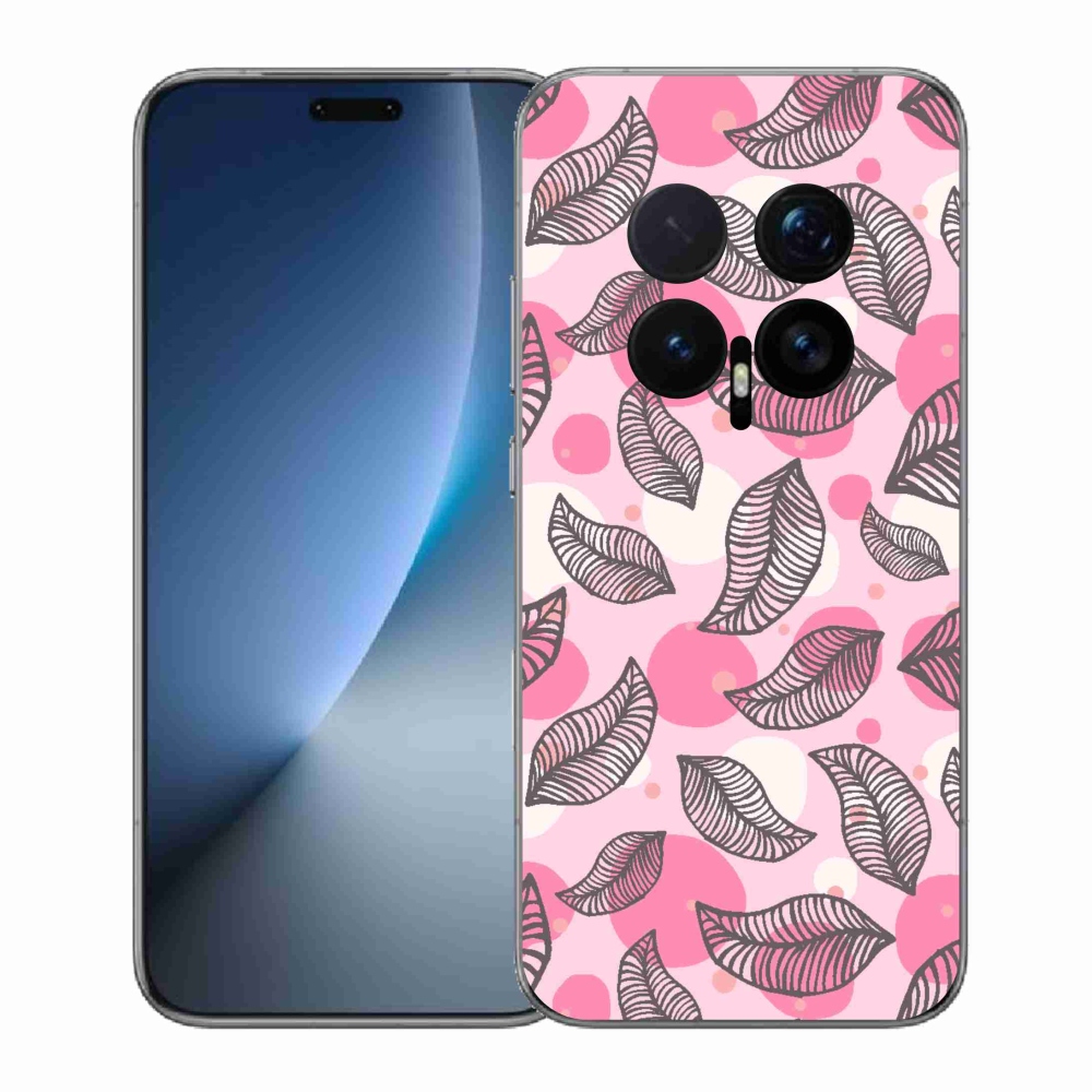 Gelový kryt mmCase na Honor Magic 8 Pro - kreslené padající listy
