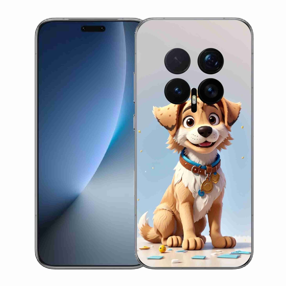 Gelový kryt mmCase na Honor Magic 8 Pro - kreslené štěně