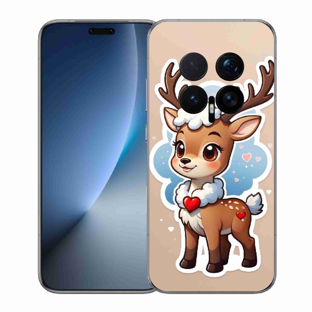 Gelový kryt mmCase na Honor Magic 8 Pro - kreslený sob